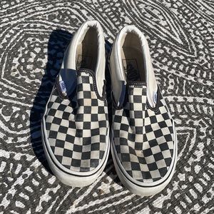 Checkerboard Vans - USED